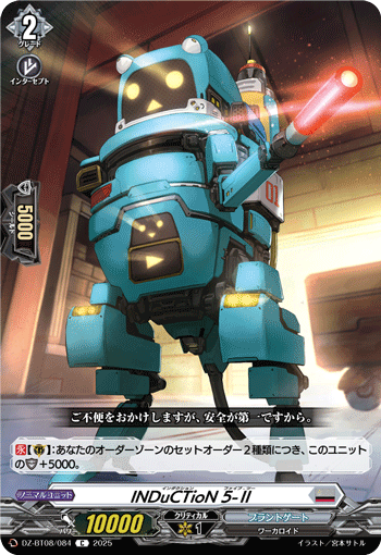 VG-DZ-BT08/084 C INDuCTioN 5-Ⅱ