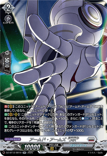 VG-DZ-BT12/SR19 SR アームド・アームズ “StR”