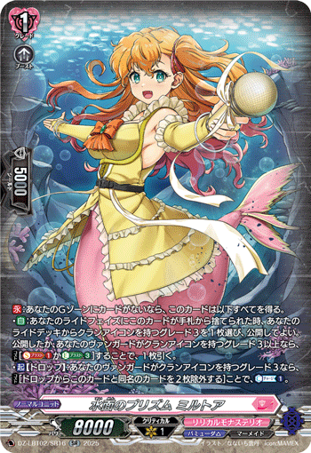 VG-DZ-LBT02/SR16 SR 水面のプリズム ミルトア