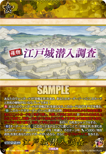 VG-DZ-TB02/TRR158 TRR 江戸城潜入調査